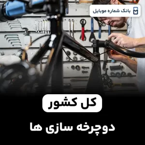 بانک شماره دوچرخه سازی های کل کشور